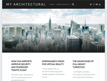 Tablet Screenshot of myarchitectural.com